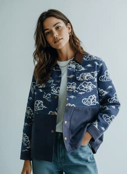 AI-generated fashion photography with natural lighting